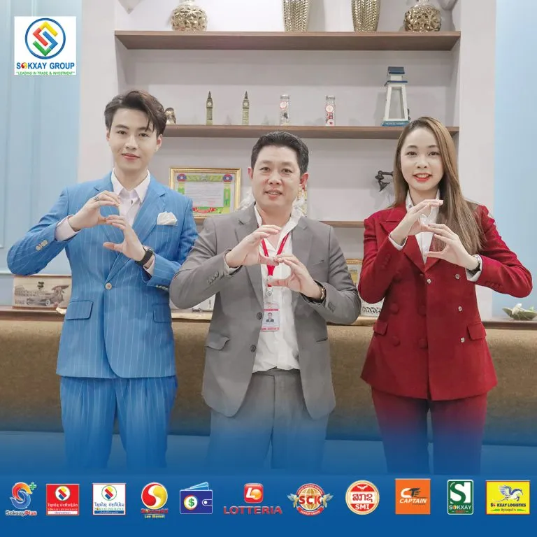 ພິທີເຊັນສັນຍາ  Brand Ambassador ແລະ Presenter  ຂອງບໍລິສັດໂຊກໄຊກຣຸບ